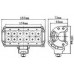 36W CREE LED Bar Licht Balken Scheinwerfer für Offroad ATV Jeep SUV Rubicon 12V 24V IP67